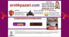Desktop Screenshot of erotikpazari.com